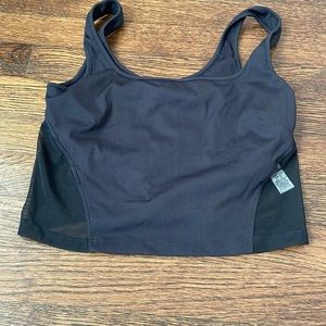 Michi Cut Out Crop Top - S